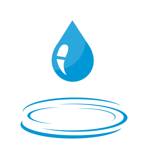 water drop and water ripple